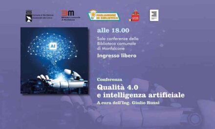 Qualità 4.0 e intelligenza artificiale: una conferenza in Biblioteca a Monfalcone