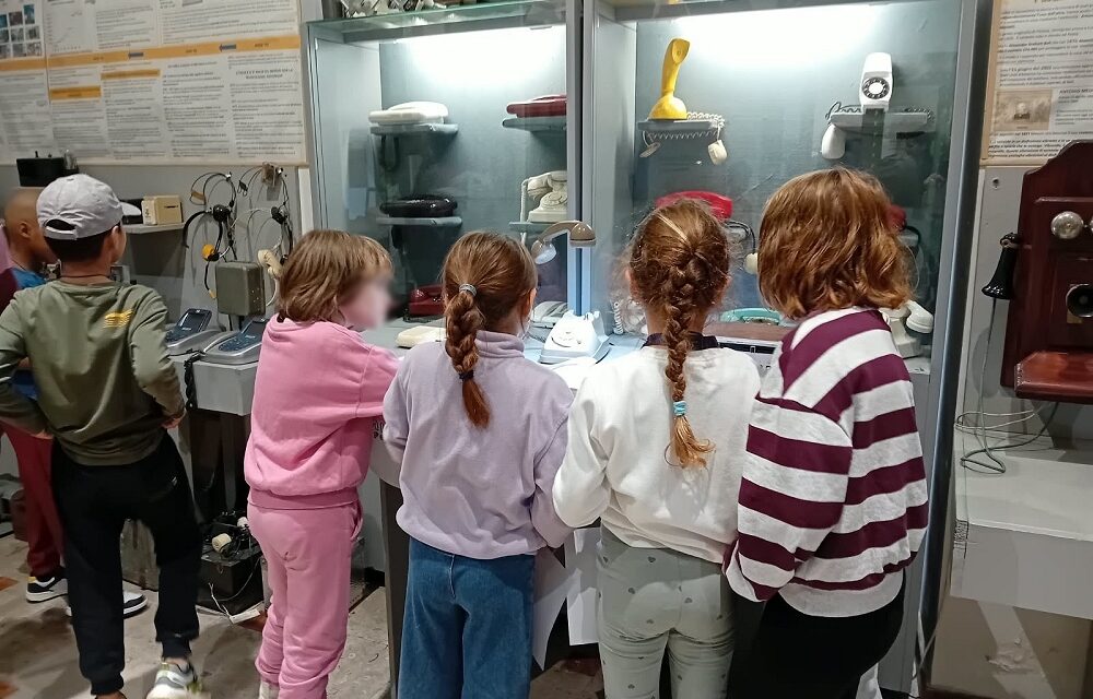AL MUSEO POSTALE E TELEGRAFICO DELLA MITTELEUROPA DI POSTE ITALIANE VISITA DEI BAMBINI DELL’ISTITUTO COMPRENSIVO MARCO POLO DI TRIESTE