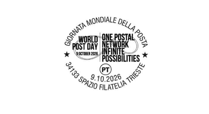 POSTE ITALIANE: A TRIESTE L’ANNULLO FILATELICO PER LA GIORNATA MONDIALE DELLA POSTA