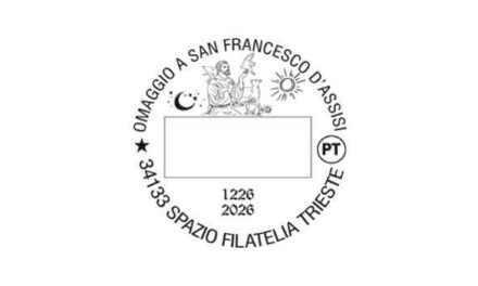 POSTE ITALIANE: DISPONIBILE A TRIESTE L’ANNULLO FILATELICO PER SAN FRANCESCO D’ASSISI