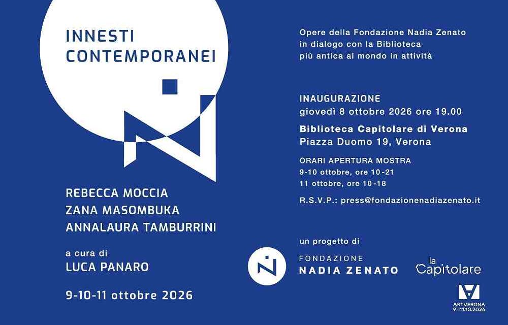 ArtVerona: Fondazione Nadia Zenato ETS presenta la mostra “Innesti contemporanei”