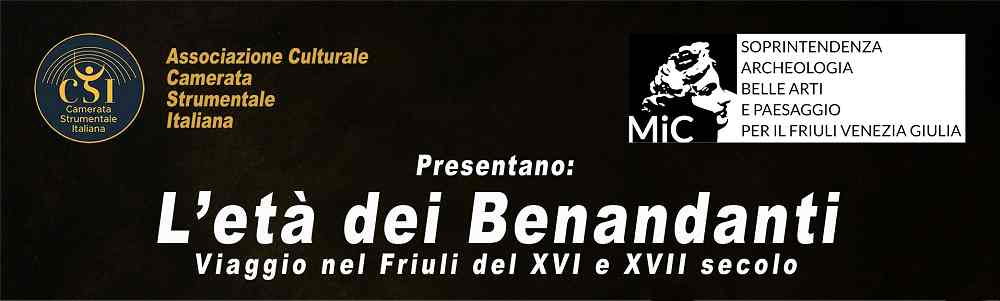 A Palazzo Economo, Trieste, il concerto “L’ETÀ DEI BENANDANTI. Viaggio nel Friuli del XVI e XVII secolo”