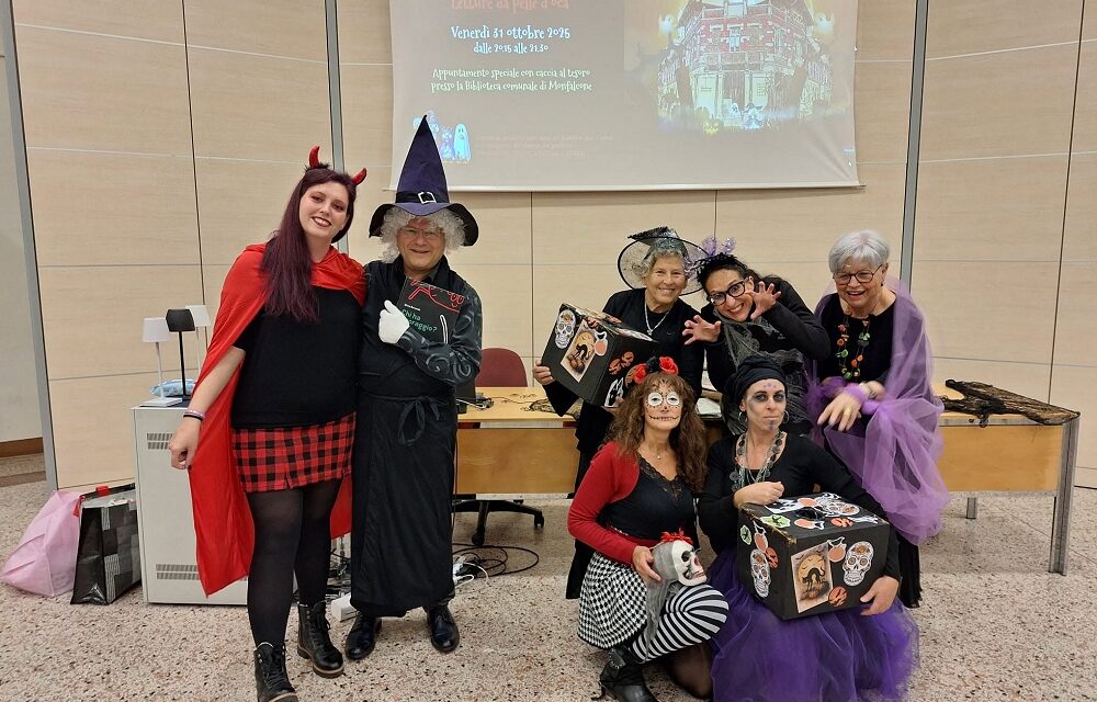 HALLOWEEN IN BIBLIOTECA A MONFALCONE: LETTURE DA PELLE D’OCA E CACCIA AL TESORO
