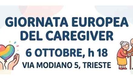 Giornata Europea del Caregiver: incontro martedì 6 ottobre in Via Modiano 5 a Trieste