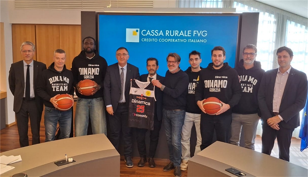 CASSA RURALE FVG E DINAMO GORIZIA ANNUNCIANO LA NUOVA COLLABORAZIONE
