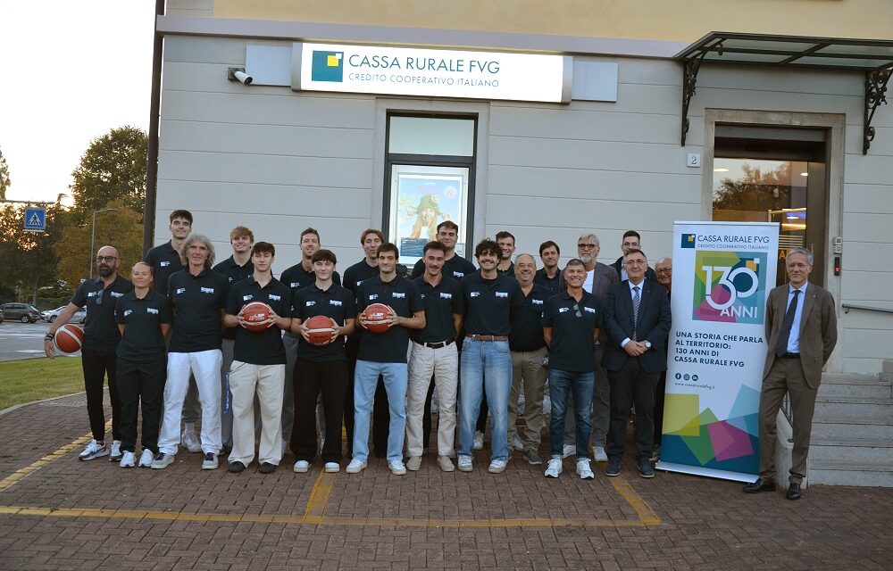 CASSA RURALE FVG RAFFORZA LA COLLABORAZIONE CON FALCONSTAR BASKET