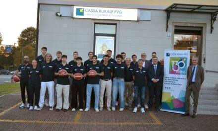 CASSA RURALE FVG RAFFORZA LA COLLABORAZIONE CON FALCONSTAR BASKET