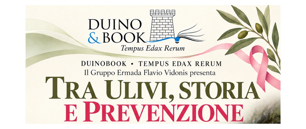 DuinoBook: a Borgo San Mauro un incontro tra ulivi, storia e prevenzione