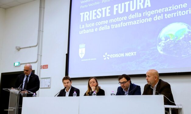 L’ILLUMINAZIONE PUBBLICA COME SETTORE STRATEGICO DI SVILUPPO: IL DIBATTITO CON EDISON NEXT E COMUNE DI TRIESTE IN PORTO VECCHIO-PORTO VIVO