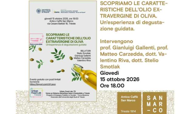 SCOPRIAMO LE CARATTERISTICHE DELL’OLIO EXTRAVERGINE DI OLIVA: un’esperienza di degustazione guidata all’Antico Caffè San Marco