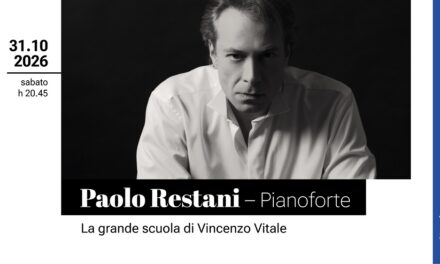 AL TEATRO VITTORIA DI FAGAGNA IL PIANOFORTE SI SCOPRE E SI ASCOLTA: PAOLO RESTANI IN RECITAL IL 31 OTTOBRE