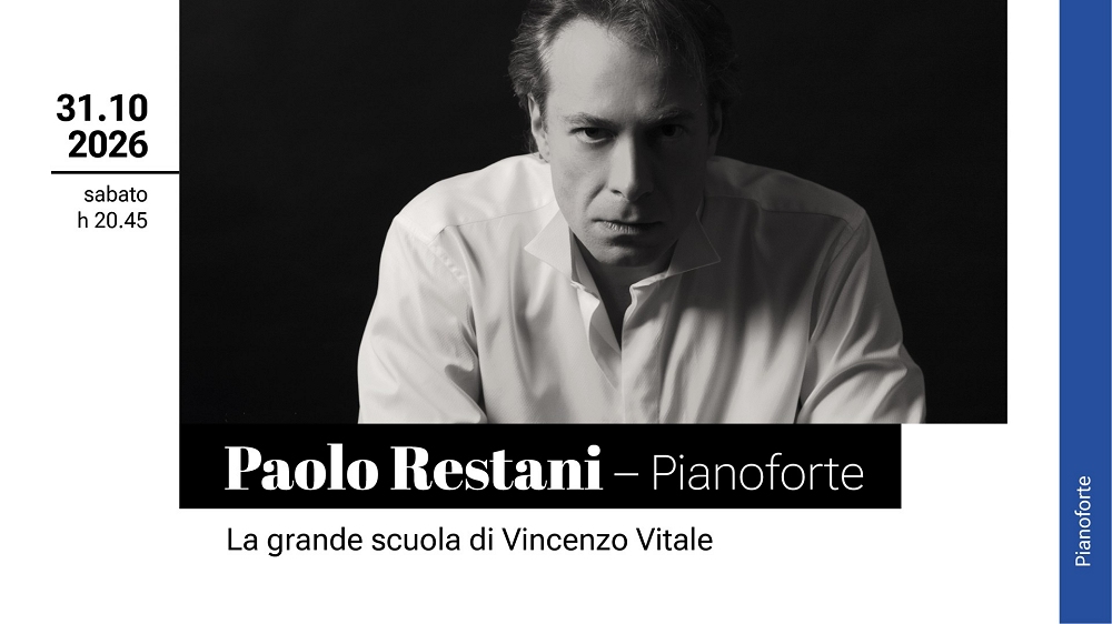 AL TEATRO VITTORIA DI FAGAGNA IL PIANOFORTE SI SCOPRE E SI ASCOLTA: PAOLO RESTANI IN RECITAL IL 31 OTTOBRE