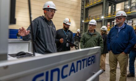 FINCANTIERI: IL SEGRETARIO AD INTERIM DELLA MARINA STATUNITENSE VISITA I CANTIERI DEL WISCONSIN