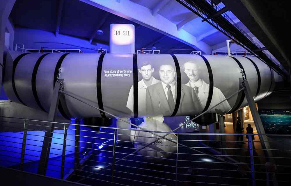 PRESENTATO AL MUSEO DELLA GUERRA PER LA PACE “DIEGO DE HENRIQUEZ” IL NUOVO ALLESTIMENTO DEL ”BATISCAFO TRIESTE”