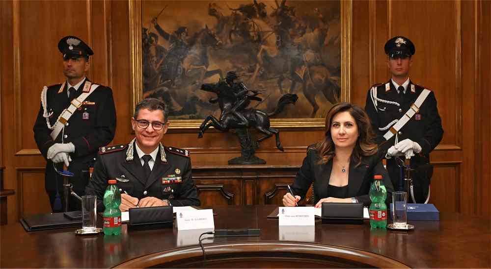 illycaffè e l’Arma dei Carabinieri firmano un accordo di collaborazione triennale per la prevenzione della violenza contro le donne
