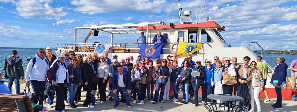IL MARE e la BARCOLANA uniscono i Lions nel segno della solidarietà