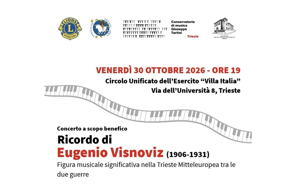 EVENTO TARGATO LIONS CLUB TRIESTE EUROPA A TRIESTE
