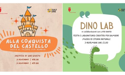 SAN GIUSTO NEI MUSEI: CACCIA AL TESORO AL CASTELLO DI SAN GIUSTO E DINOLAB AL MUSEO DI STORIA NATURALE, TRA SCOPERTA E DIVERTIMENTO PER I PIÙ PICCOLI