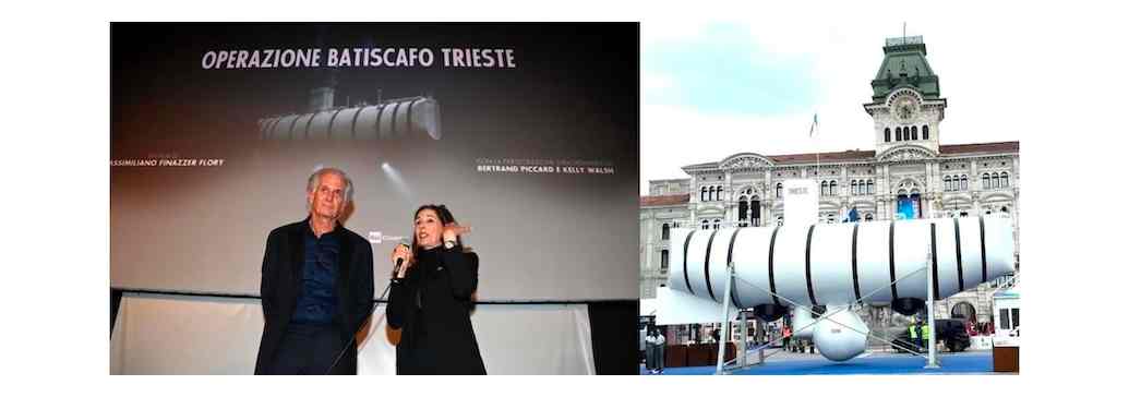 UNDERWATER, DENTRO L’UOMO: A TRIESTE MARIE-LAURE PICCARD RACCONTA L’ESPERIENZA FAMILIARE DEL BATISCAFO TRIESTE