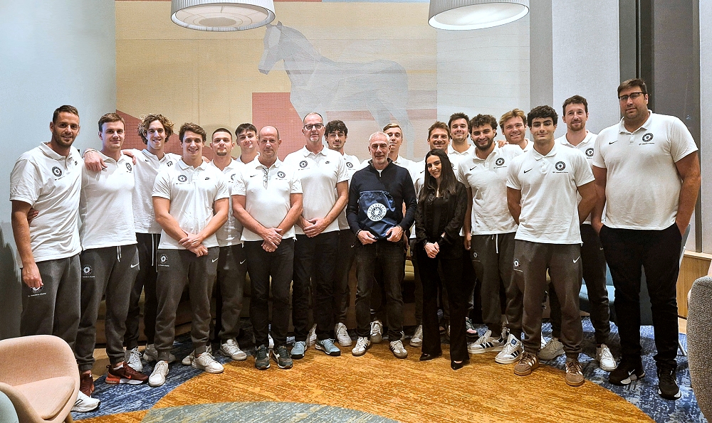 La Pallanuoto Trieste incontra l’Ambasciatore d’Italia in Georgia