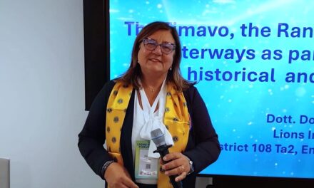 Donatella Pross al Forum Europeo dei Lions di Karlsruhe: il Timavo e le vie d’acqua come patrimonio europeo