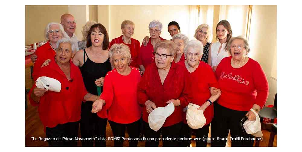 TORNA IN SCENA LO SCANZONATO DIVERTIMENTO DELLO SPETTACOLO “MI GO’ TALENT” PRESENTATO DALLA COMPAGNIA “LE VARIE… ETÉ” CON LE “RAGAZZE DEL PRIMO NOVECENTO” DELLA SOMSI PORDENONE