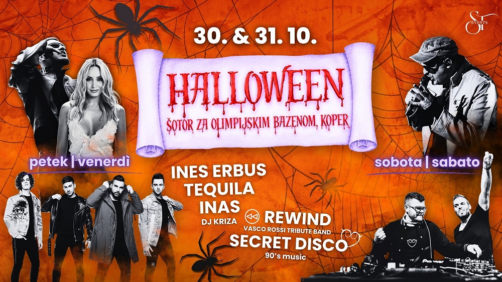 I REWIND FESTEGGIANO HALLOWEEN A CAPODISTRIA