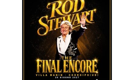 ROD STEWART annuncia The Final Encore, l’ultimo tour della sua straordinaria carriera con un’unica data in Italia a Villa Manin