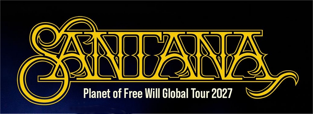 SANTANA ANNUNCIA IL TOUR MONDIALE “PLANET OF FREE WILL GLOBAL TOUR 2027” CON DUE SOLE DATE IN ITALIA: SABATO 17 LUGLIO 2027 A PORDENONE AL PARCO SAN VALENTINO PER “PORDENONE CAPITALE ITALIANA DELLA CULTURA 2027”