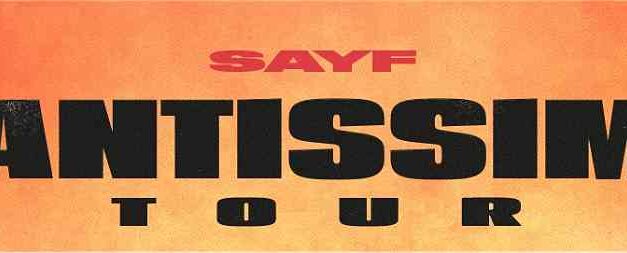 SAYF: inizia il conto alla rovescia per il SANTISSIMO TOUR