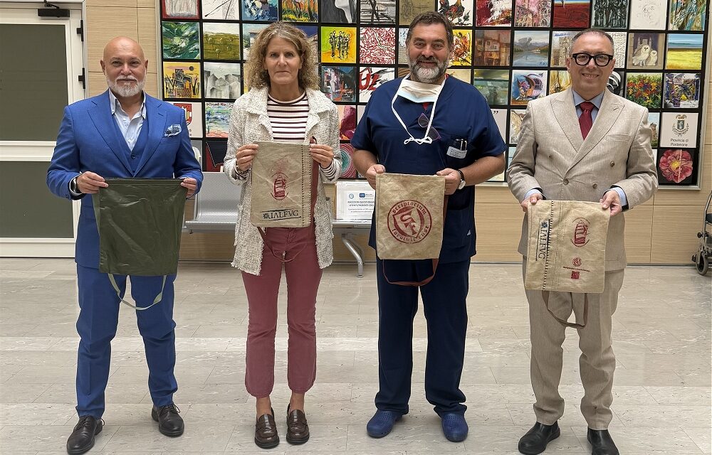 DUE ECCELLENZE FRIULANE UNITE PER LA SOLIDARIETÀ: FONDAZIONE SCRIPTORIUM FOROIULIENSE E IAL FVG, 120 ABBRACCI PER LE DONNE OPERATE AL SENO