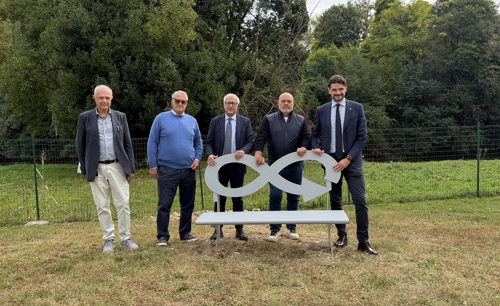 STEELOSA® APPRODA A PORDENONE: AL PARCO DEL SEMINARIO IL SIMBOLO DEL RICICLO INFINITO DELL’ACCIAIO