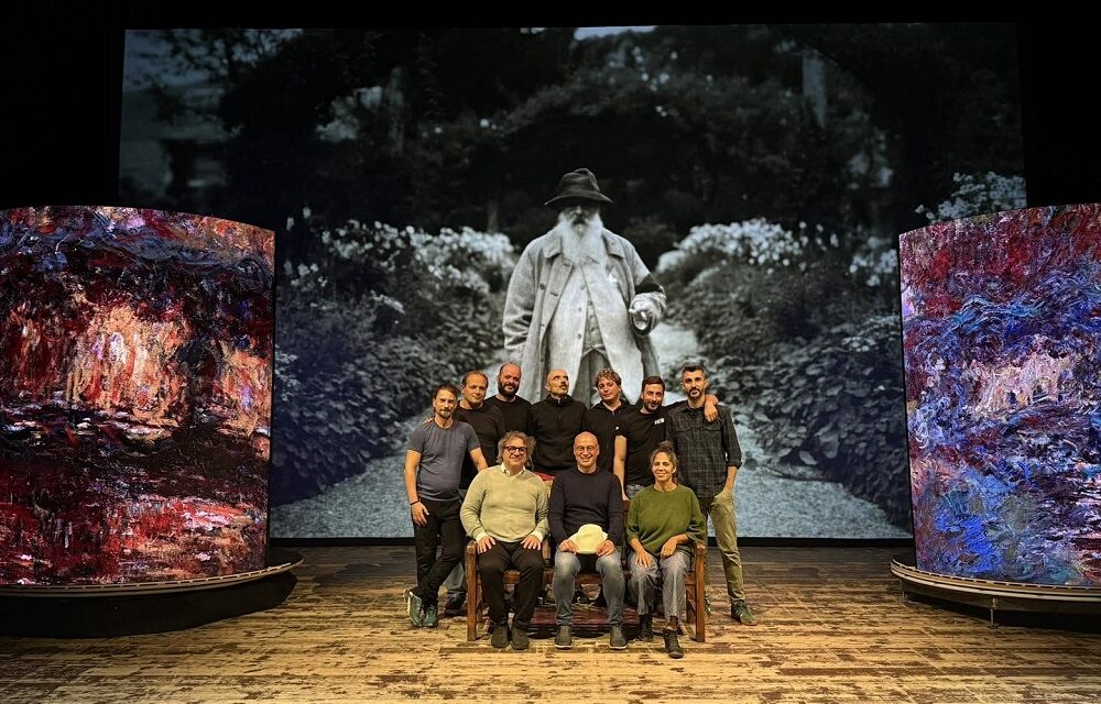 MONET. UNA VITA A COLORI: MARCO GOLDIN in tour nei principali teatri italiani