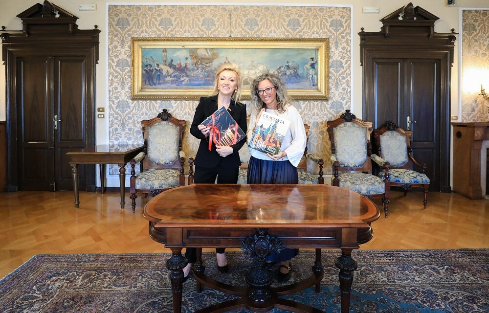 IL VICESINDACO TONEL HA RICEVUTO LA CONSOLE GENERALE DI POLONIA AGNIESZKA GLORIA KAMIŃSKA