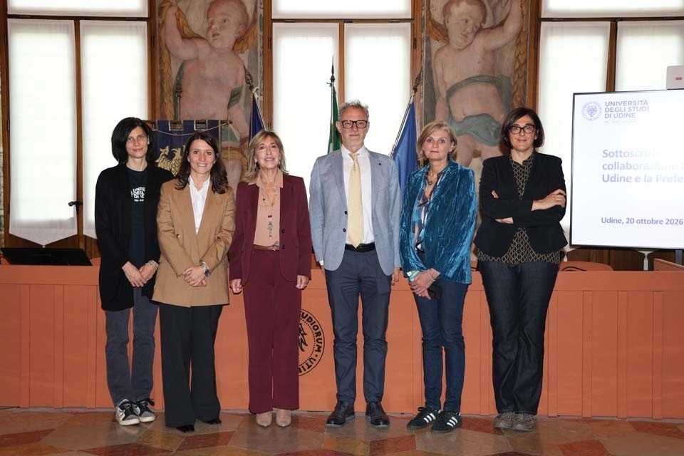 UNIVERSITÀ DI UDINE E PREFETTURA DI GORIZIA RINNOVANO LA COLLABORAZIONE