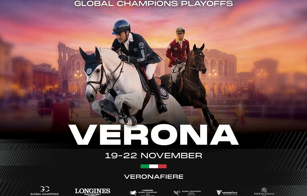 IPPICA, SALTO OSTACOLI: GLOBAL CHAMPIONS SCEGLIE VERONAFIERE PER I PLAYOFFS 2026