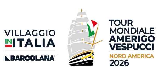 Nave Amerigo Vespucci e il Villaggio IN Italia a Trieste per la conclusione del Tour Mondiale Vespucci – Campagna in Nord America 2026